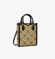 T Monogram Denim Mini Tote: Women's Designer Crossbody Bags