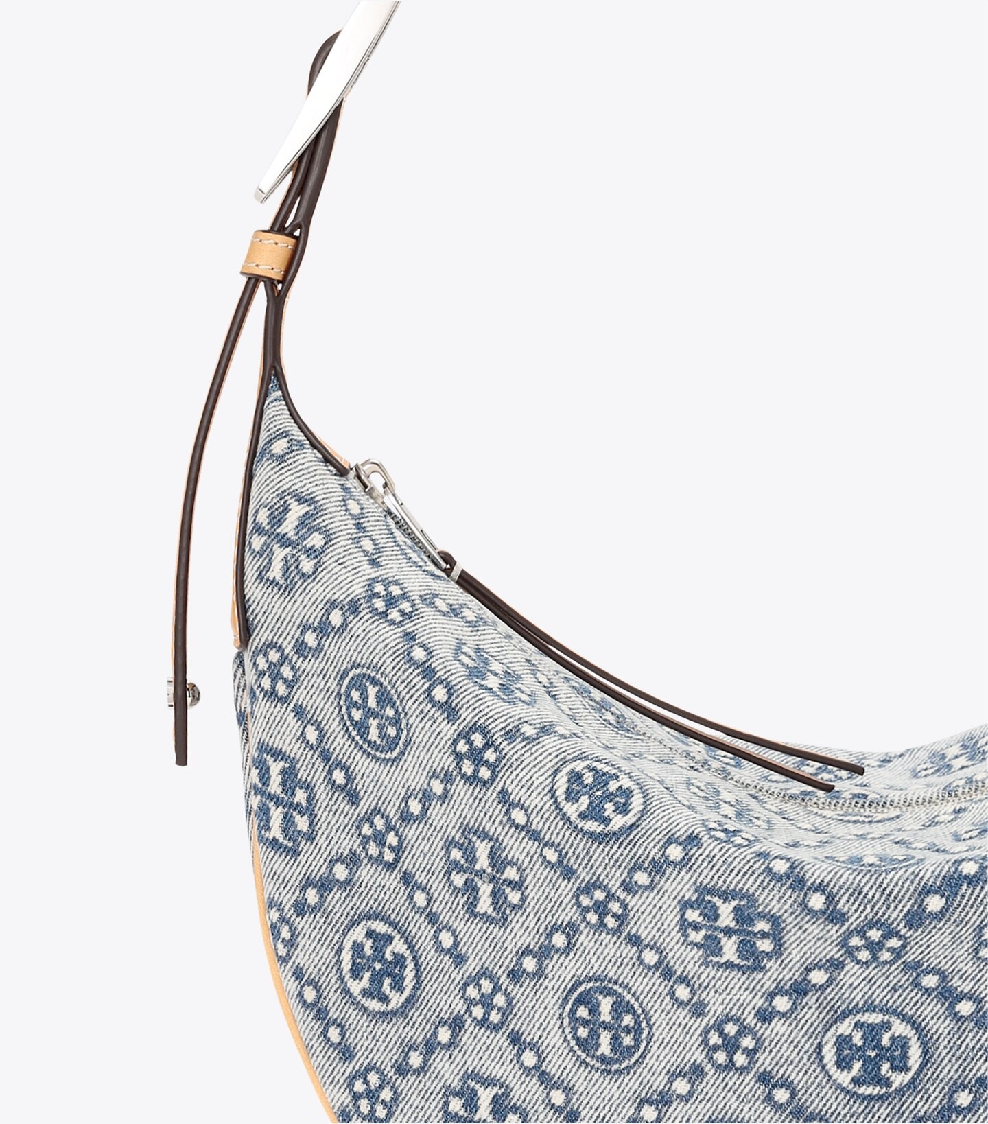 Tory Burch T MONOGRAM DENIM HEADBAND T Monogram Denim Bucket Bag: Women main image 3
