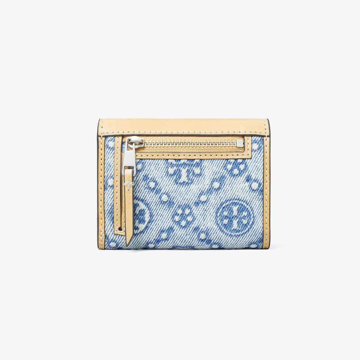 [ToryBurch]ティー モノグラム デニム フォールド 財布 ToryBurch]ティー モノグラム デニム フォールド 財布 財布・小物