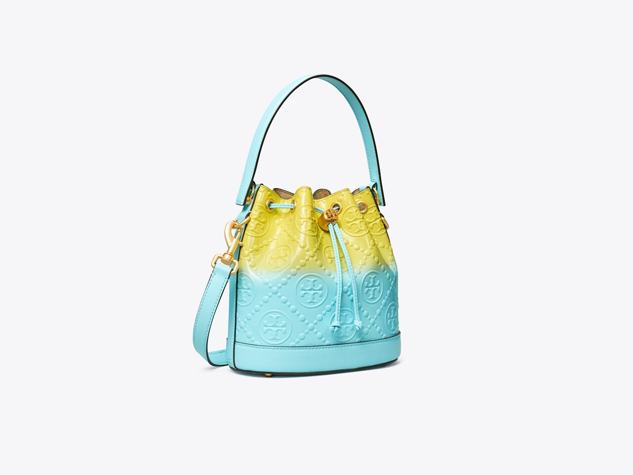 Tory Burch on X: The perfect bucket bag for summer in indigo