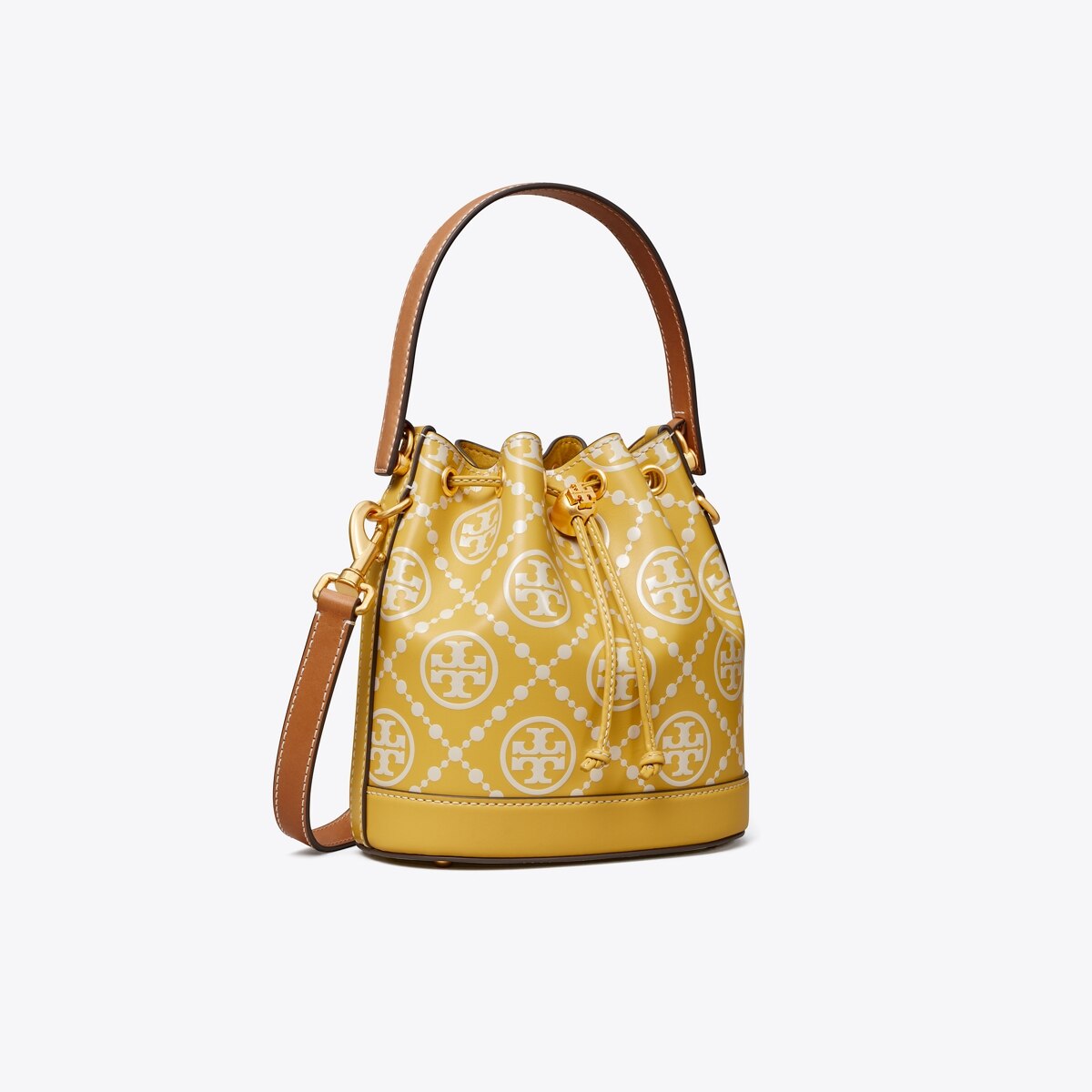 T Monogram Embossed Bucket Bag: Women's Handbags | Crossbody Bags | Tory  Burch UK