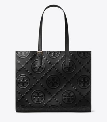 Tory Burch store blue/black large tote Bag design