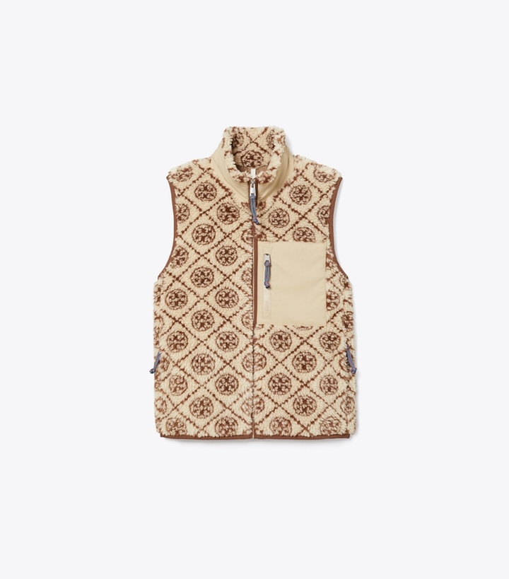 T Monogram Fleece Vest