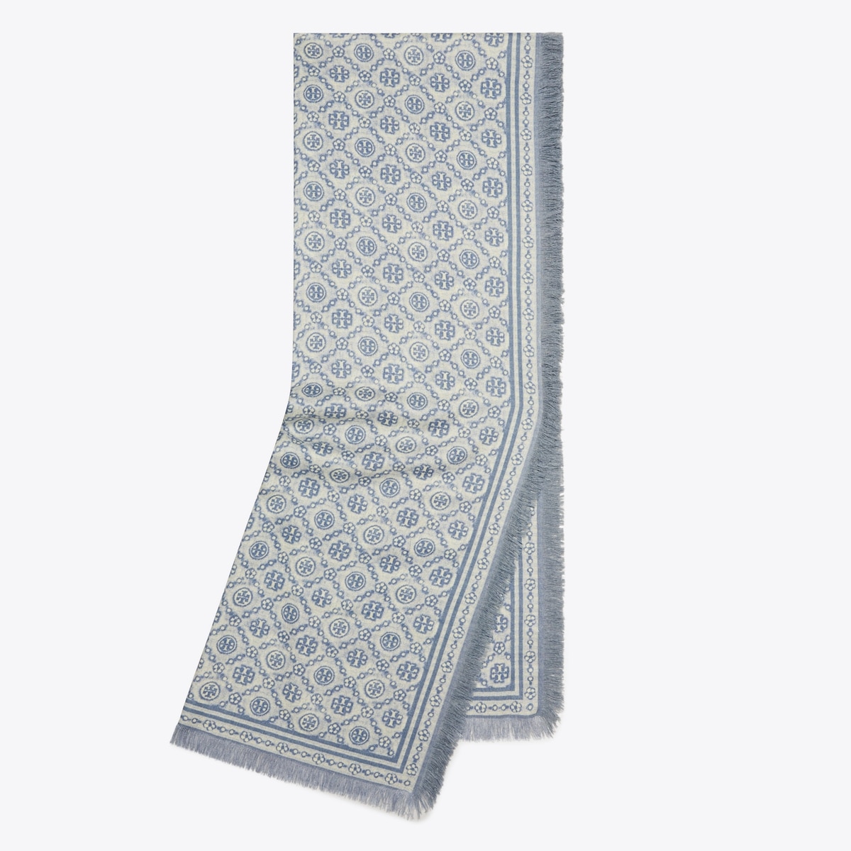T Monogram Floral Oblong Scarf: Women