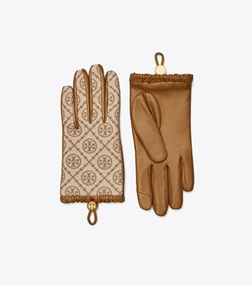 T Monogram Gloves: Women's Designer Gloves