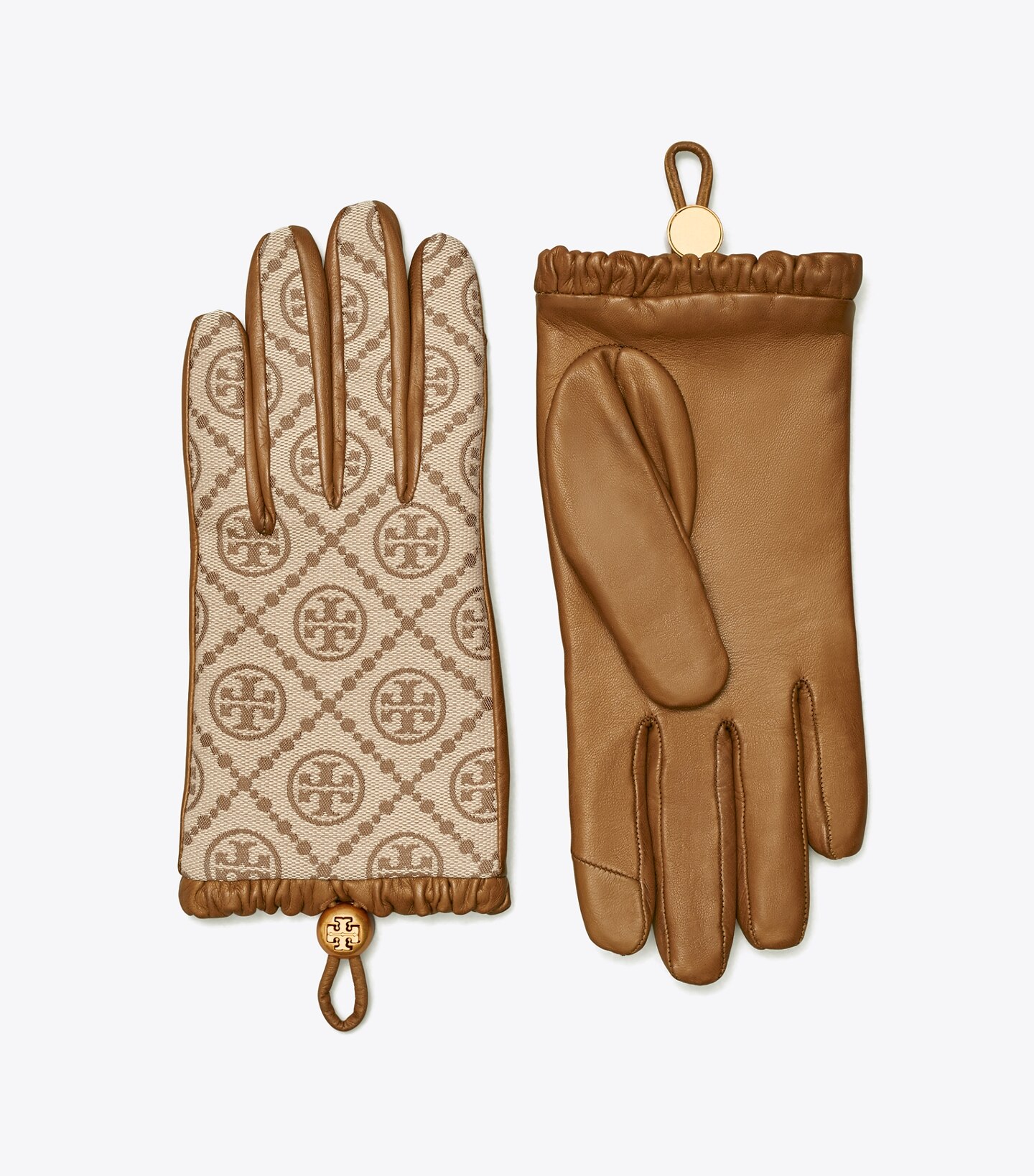T Monogram Gloves