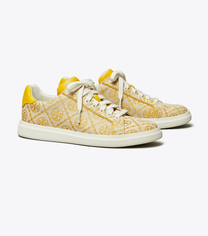 tory burch sneakers yellow