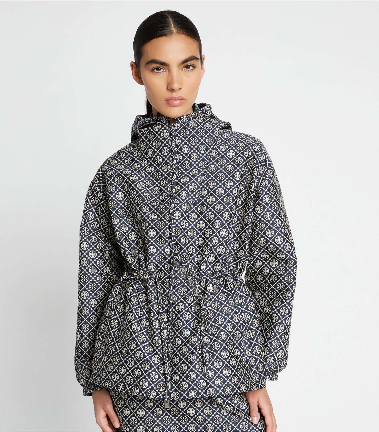 T Monogram Jacquard Anorak