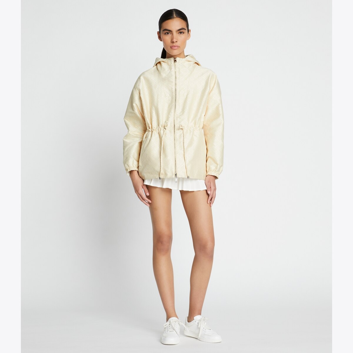 ジャケット TORY BURCH Woman Jacket Beige 154118 285 Cinched Twill Blazer: Women's Designer Jackets | Tory Burch