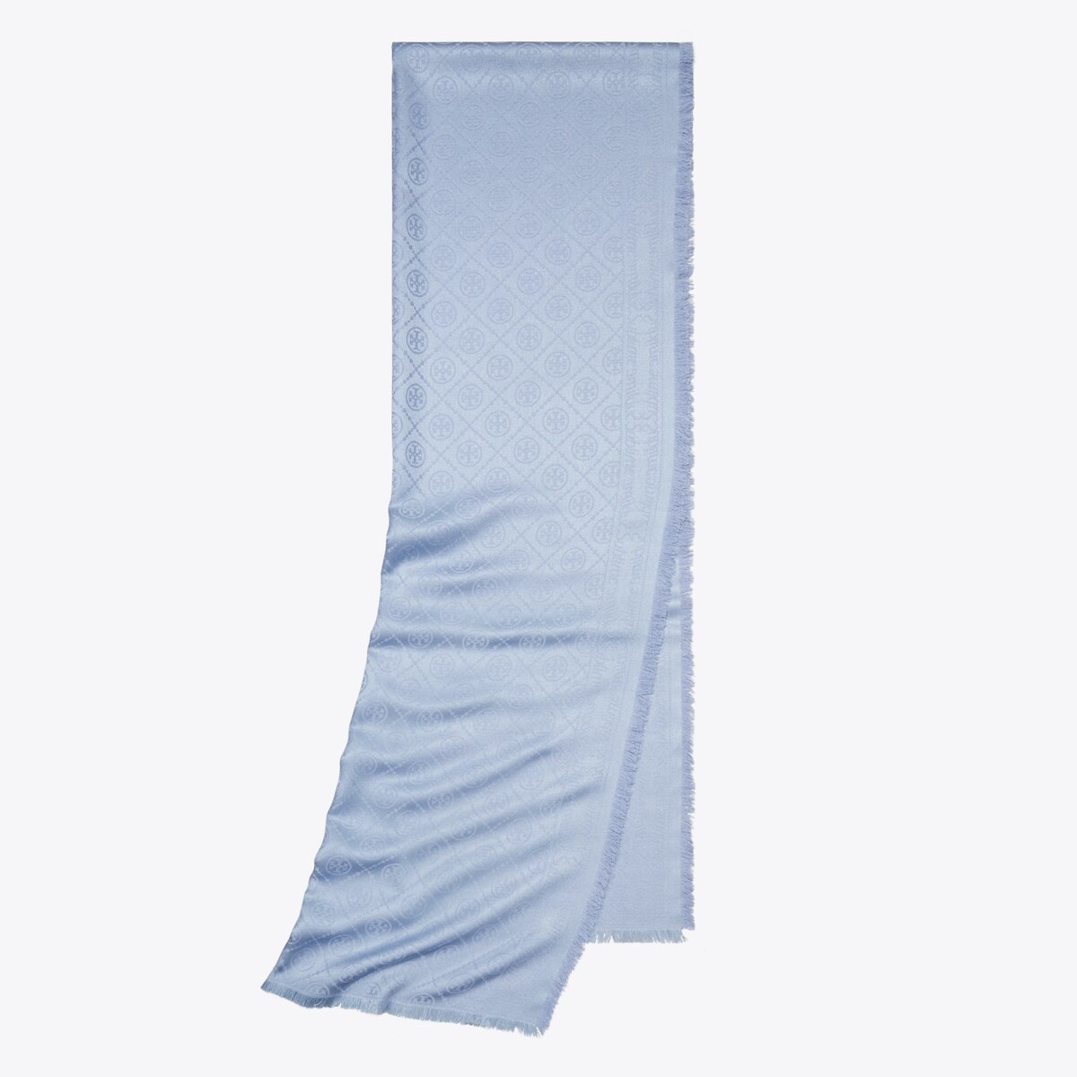 T Monogram Jacquard Oblong Scarf: Women's Designer Scarves