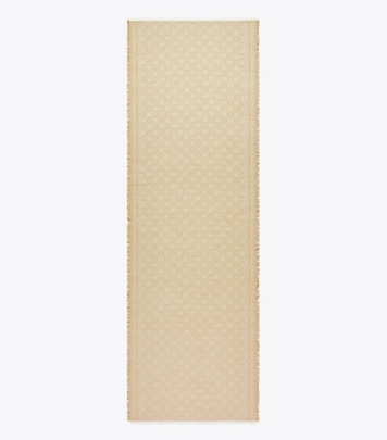T Monogram Oblong Scarf: Women's Designer Scarves | Tory Burch