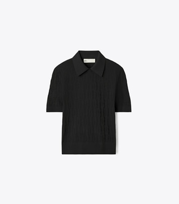 コットン ポインテール ポロシャツ: レディース セーター | Tory Burch JP