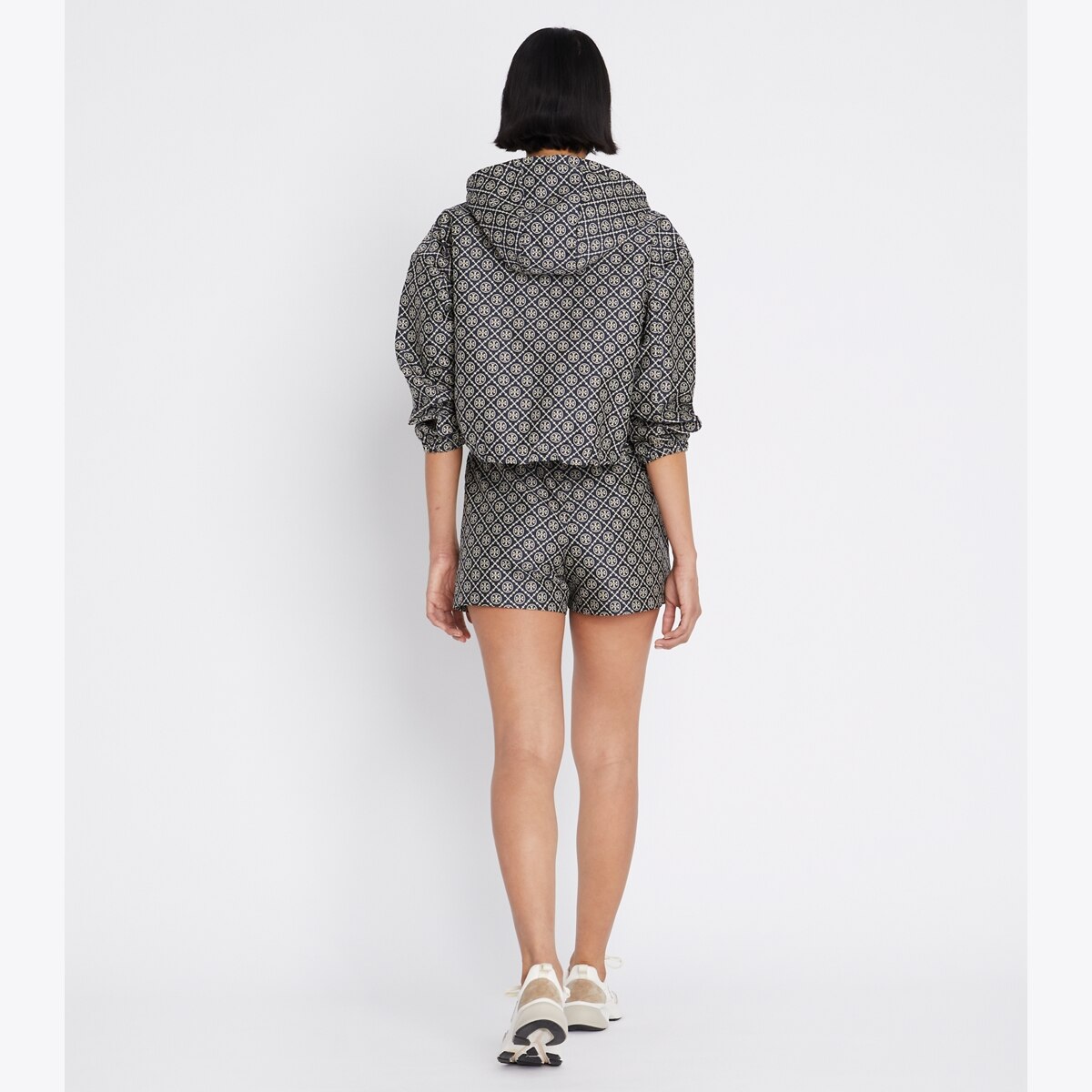 T Monogram Jacquard Short: Women's Clothing | Bottoms | Tory