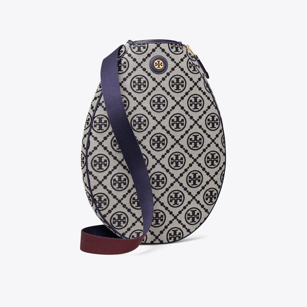 T Monogram Jacquard Tennis Bag Women's Tory Burch EU