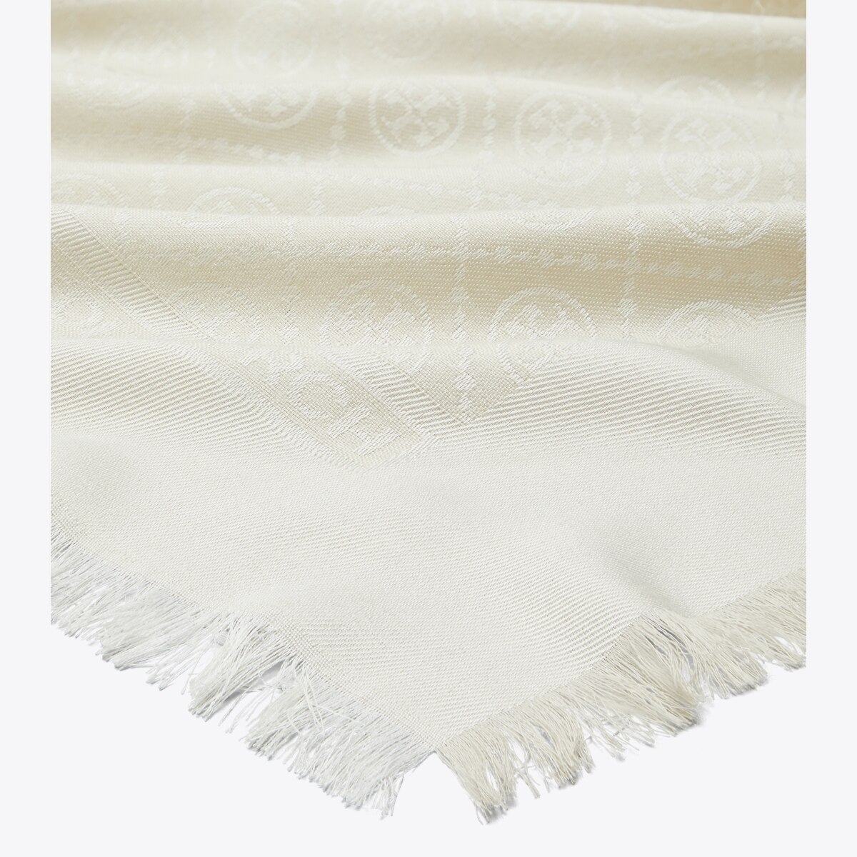 T Monogram Jacquard Traveler: Women's Designer Scarves