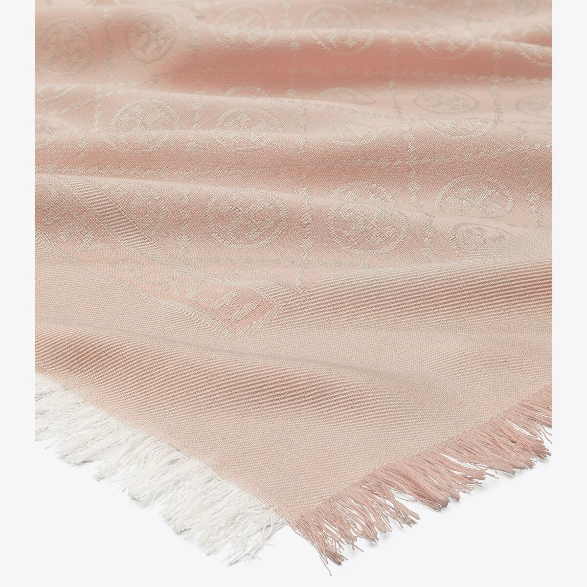 T Monogram Jacquard Traveler: Women's Designer Scarves