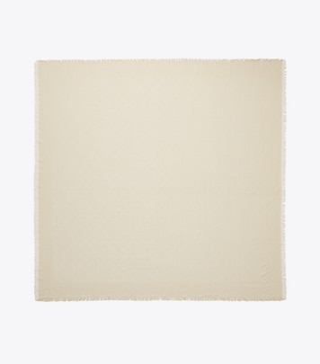 T Monogram Jacquard Traveler: Women's Accessories | Scarves