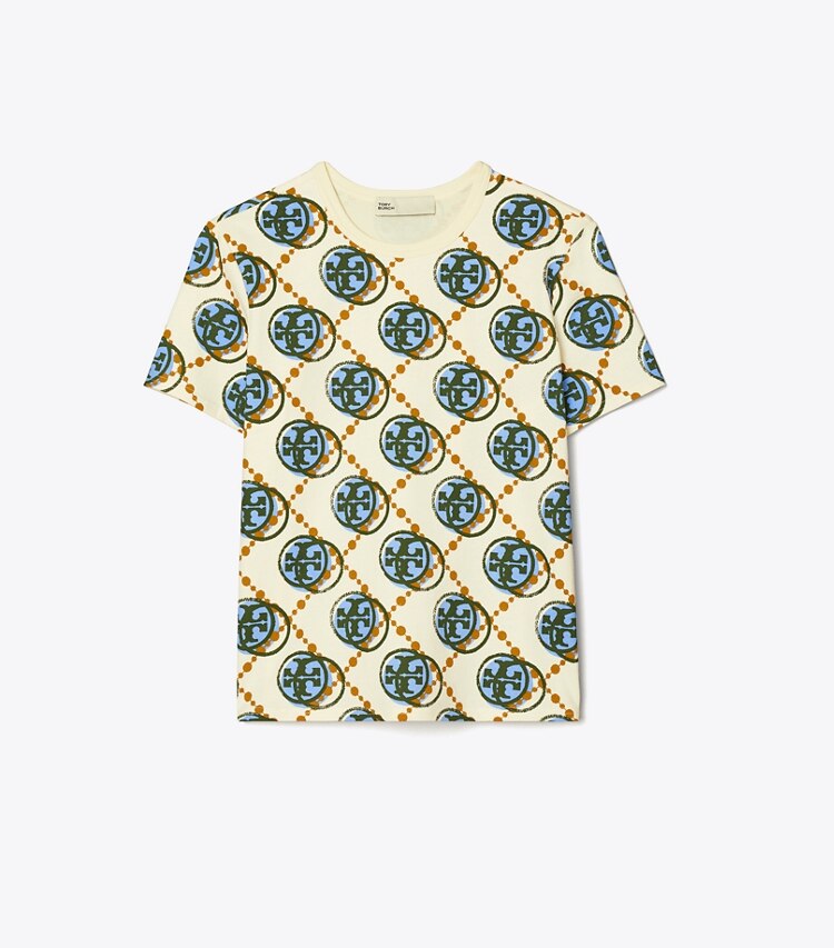 Tモノグラム ジャージー Tシャツ: ウィメンズ | Tory Burch JP