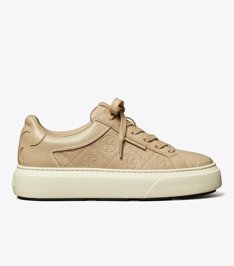 Tory Burch designer sneakers T Monogram Ladybug Sneaker in FRESH CLAY / FRESH CLAY / FRESH CLAY side