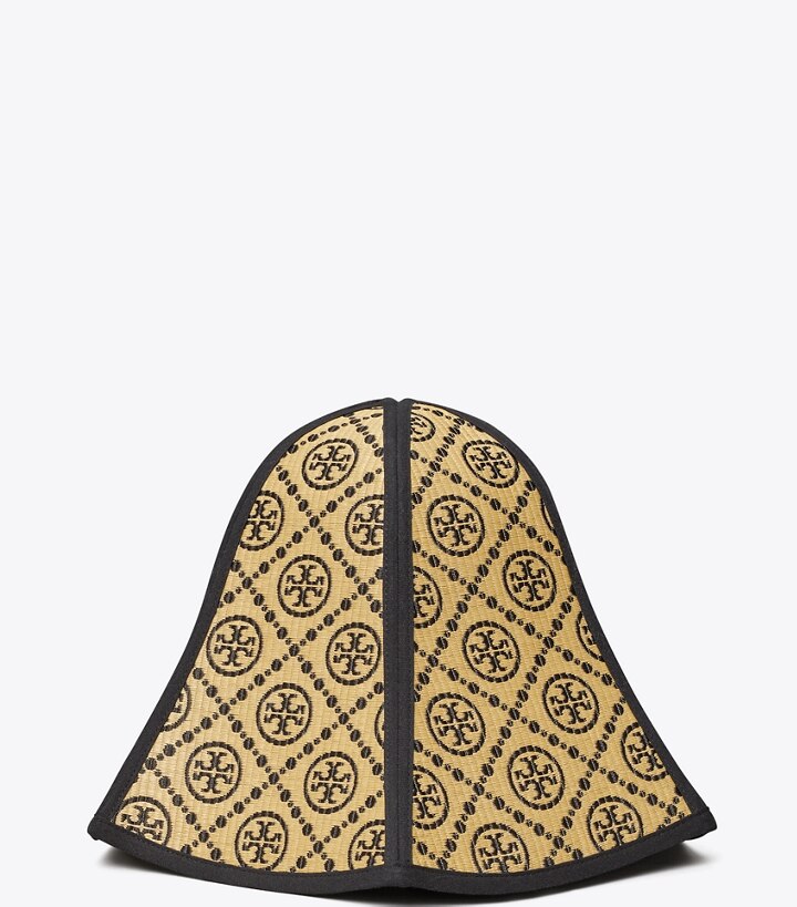 Monogram-embellished Lampshade Bucket Hat Xs