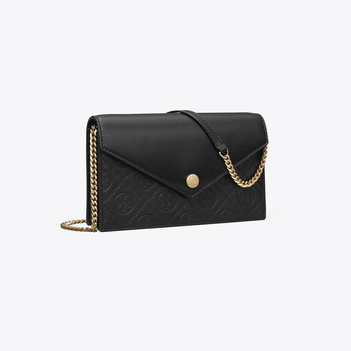 ショルダーバッグ・ポシェット Tory Burch Borsa T-Monogram Envelope Chain Wallet t-monogram-leather-envelope-