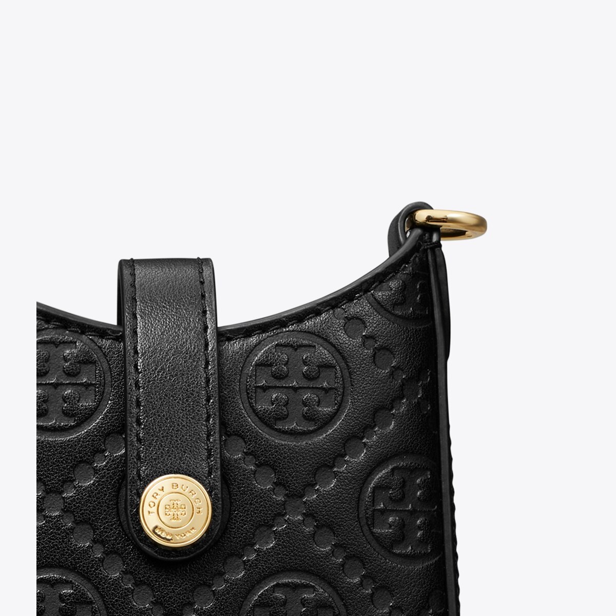 Tory Burch Black Leather Tory deals Burch Savannah Phone Crossbody