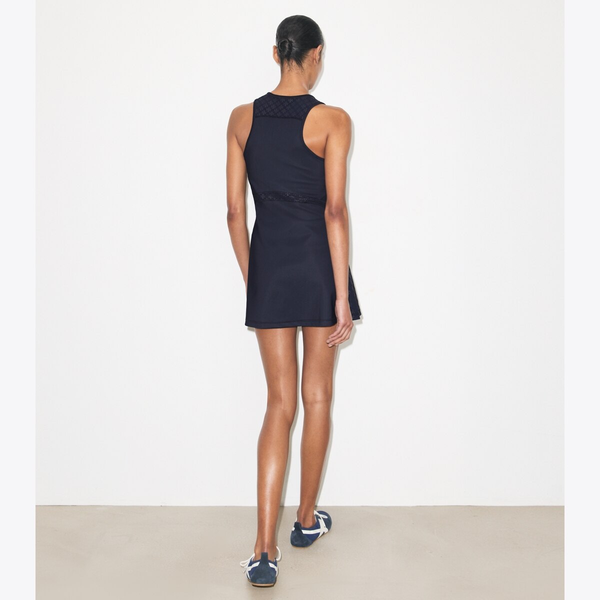 T MONOGRAM MESH TANK DRESS - thumbnail 4