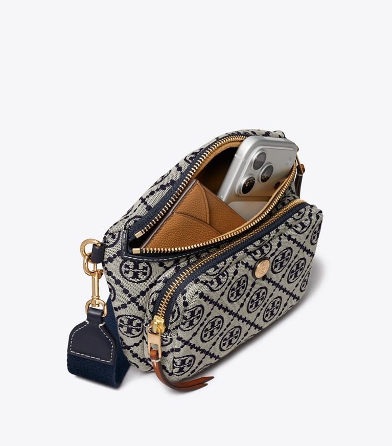 Tory Burch designer belt bags T Monogram Mini Belt Bag in Tory Navy additional