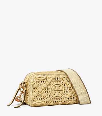 Mini Kira Woven Flap Bag: Women's Handbags | Crossbody Bags