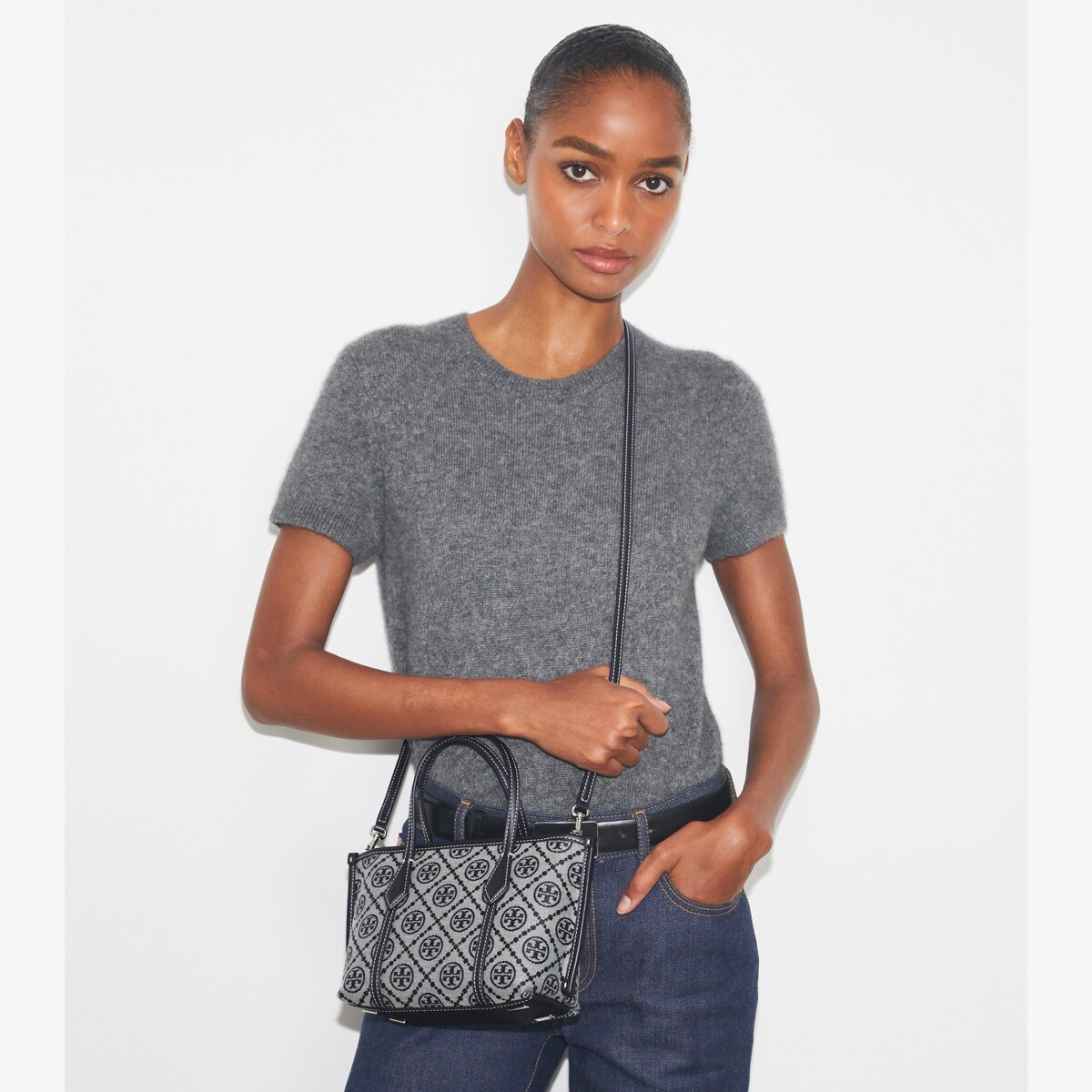 T Monogram Mini Perry Tote: Women's Handbags | Crossbody Bags