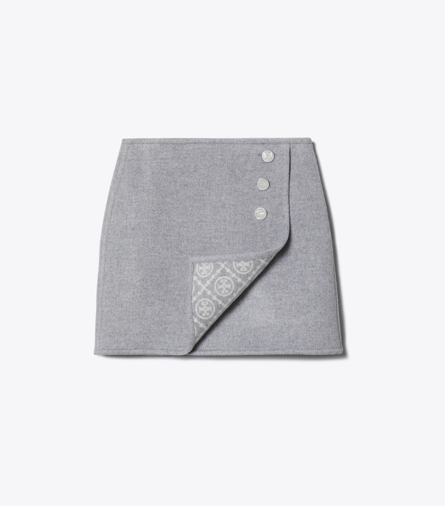 T Monogram Mini Skirt