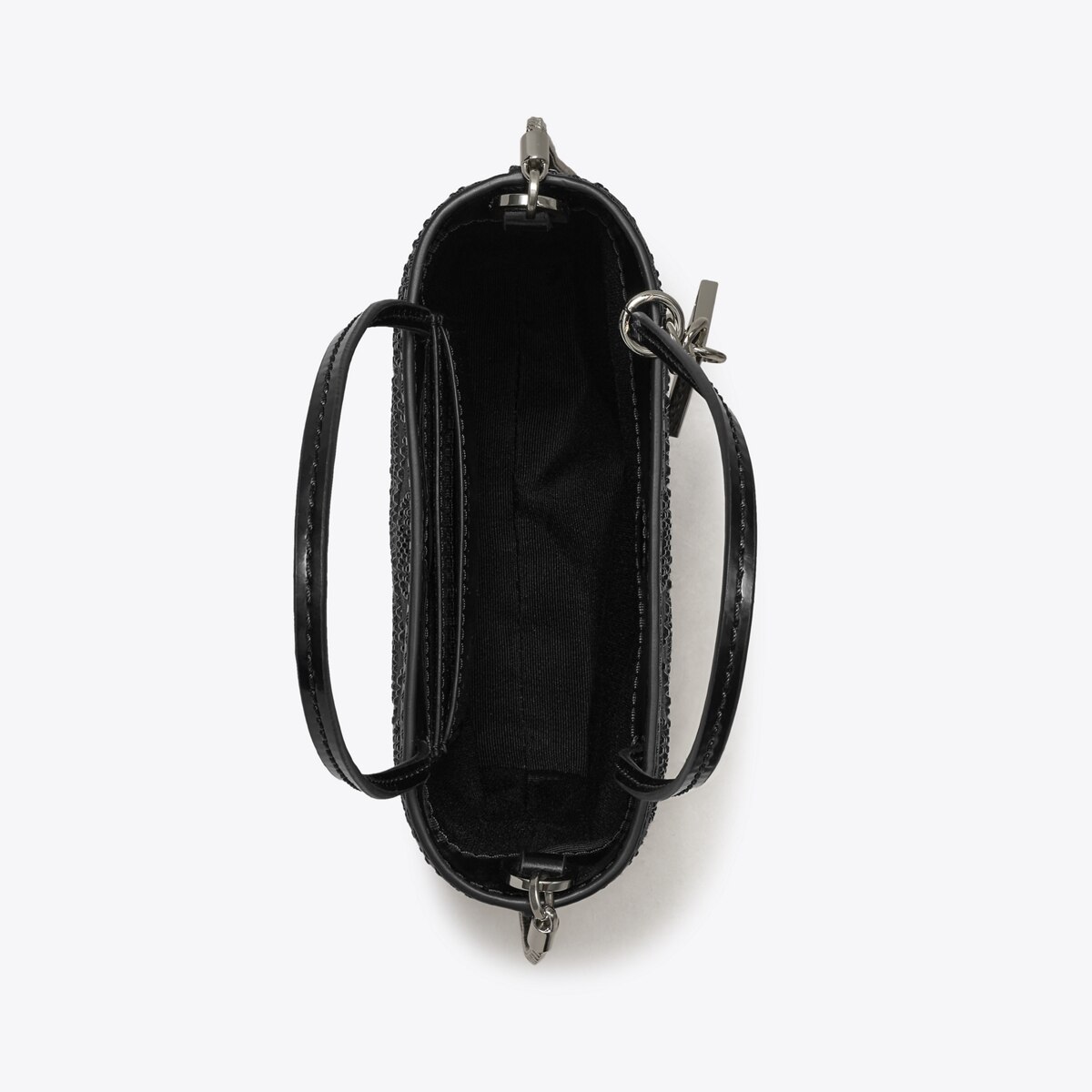 (Tory Burch)Mini Midnight embellished bag☆SALE!国内発送 Tory Burch Night Owl Crystal Embellished Mini Tote