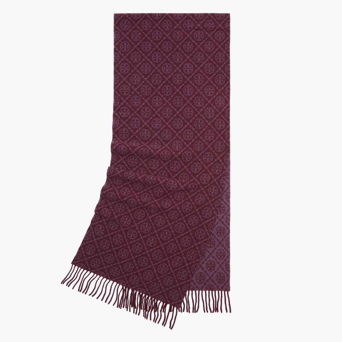 T Monogram Oblong Scarf: Women