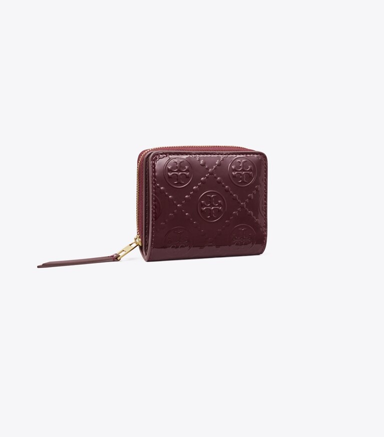 Leather tory discount burch wallet