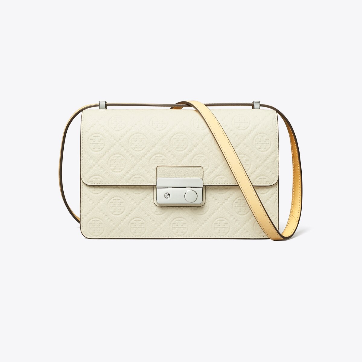T Monogram Pebble Shoulder Bag: Women's Designer Shoulder