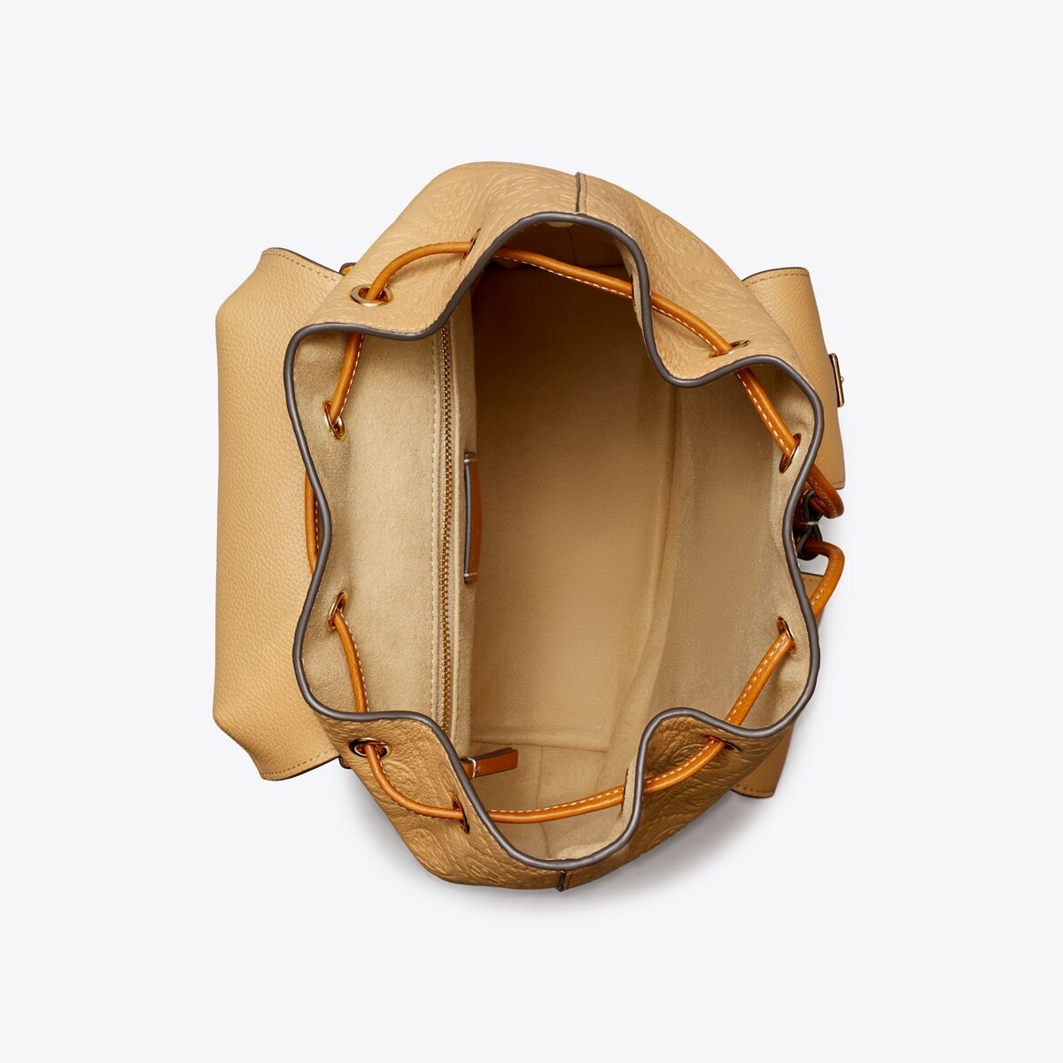 T Monogram Pebbled Backpack: Women