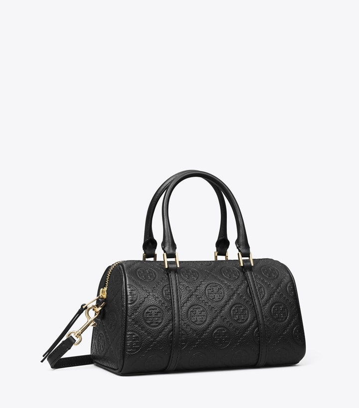 クレクレタコラ ✨トリーバーチ　パイル　トートバッグ　モノグラム t-monogram-pebble-top-handle-
