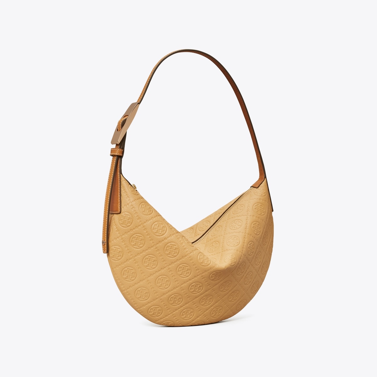 Tory Burch☆Tモノグラム バルーンバッグ♪【送料込】 Tモノグラム ペブルド スモール バルーンバッグ: レディース