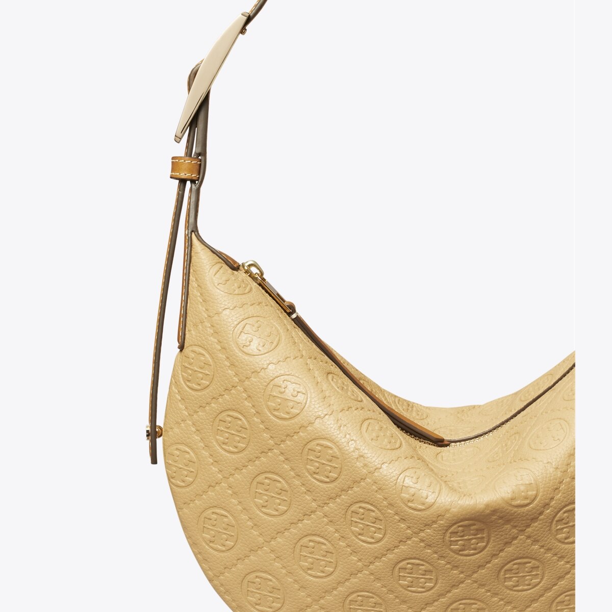 T Monogram Pebbled Small Balloon Bag: Women's Designer