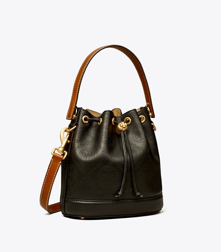 T Monogram Perforated Bucket Bag: Women's Handbags | Crossbody Bags ...