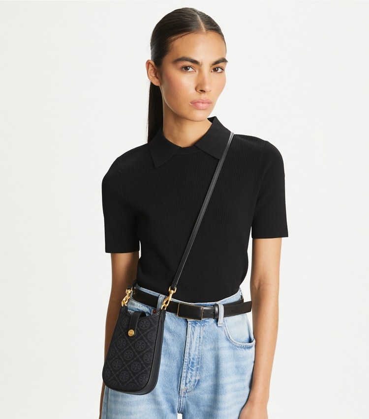 T Monogram Phone Crossbody: Women's Designer Mini Bags | Tory Burch