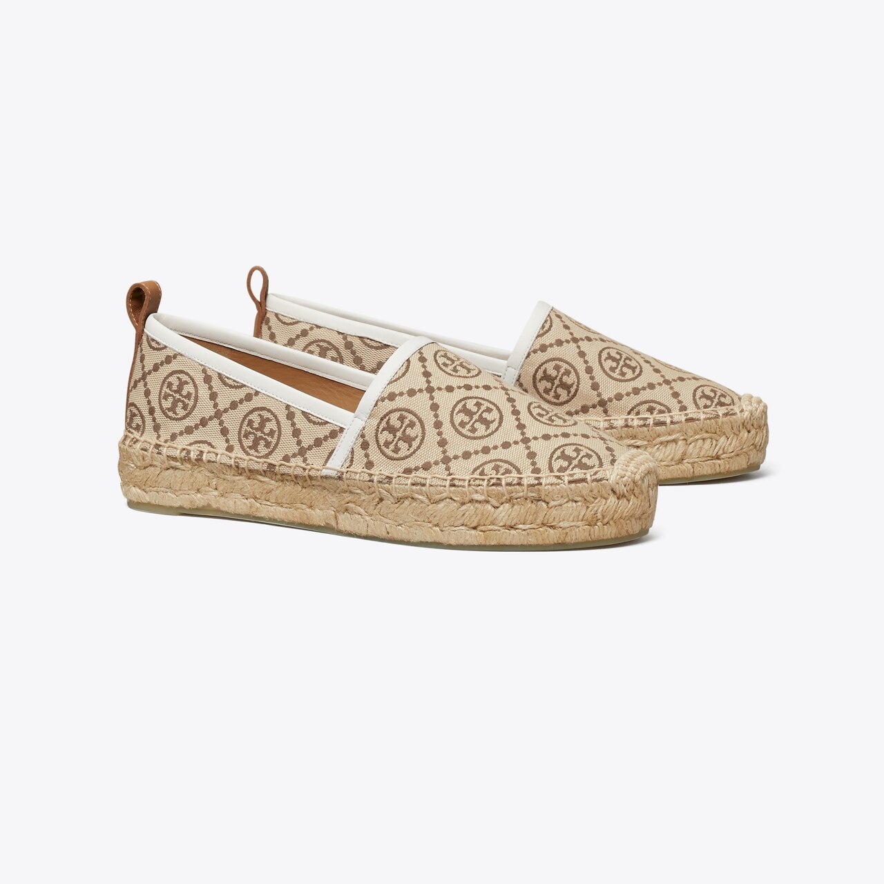 Tory burch elisa logo flat espadrilles sale