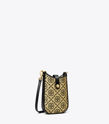 Tory Burch Crossbody Phone Holder store in Black