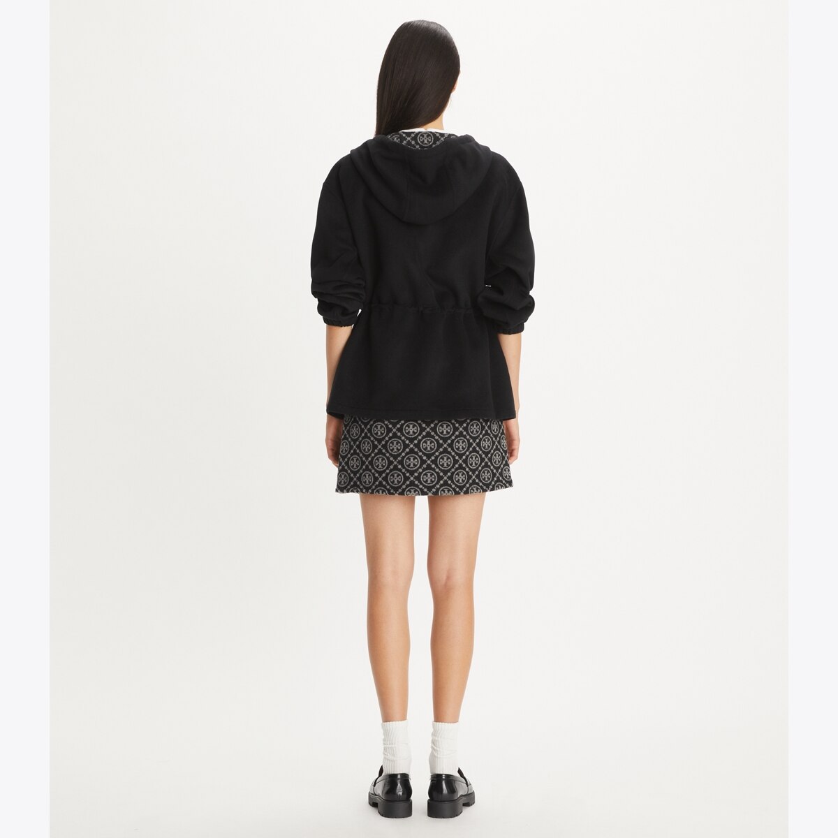 T MONOGRAM REVERSIBLE JACQUARD ANORAK - thumbnail 5