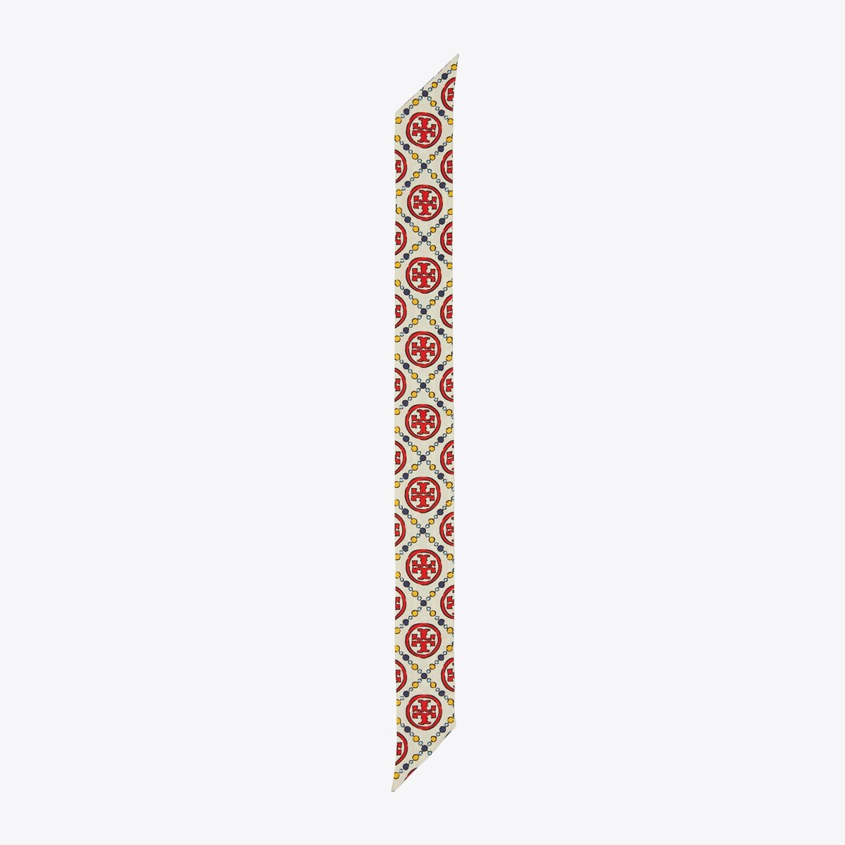 【関税&送料込】Tory Burch Medallion Logo Ribbon Silk Tie Tory Burch Medallion Logo Ribbon Silk Tie | ModeSens