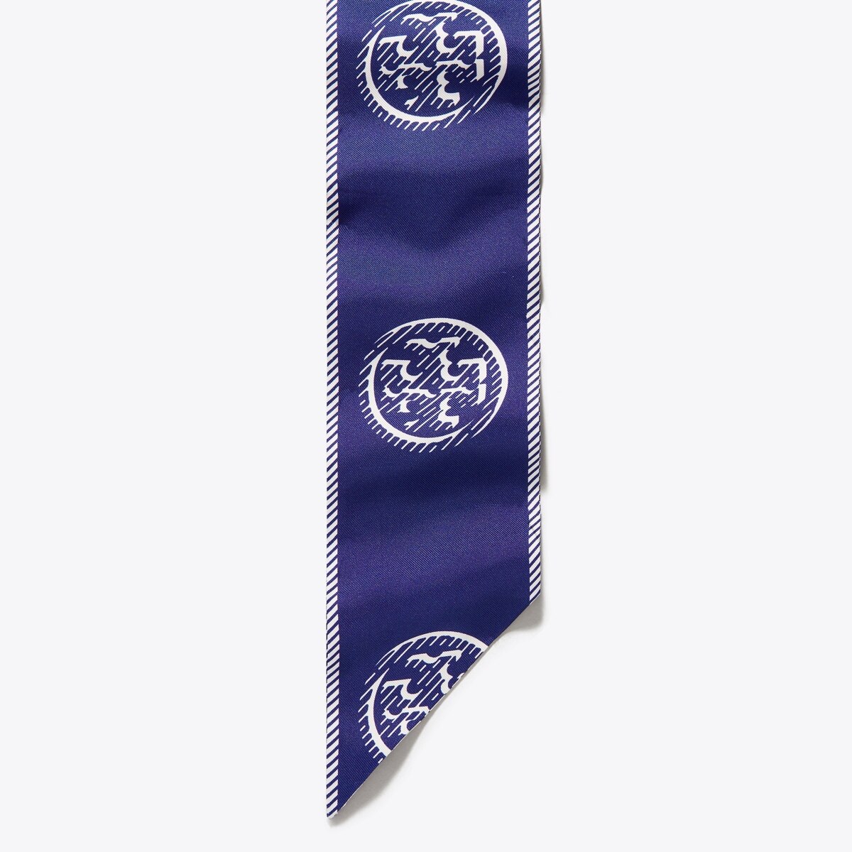 T Monogram Ribbon Tie: Women's Designer Scarves | Tory Burch