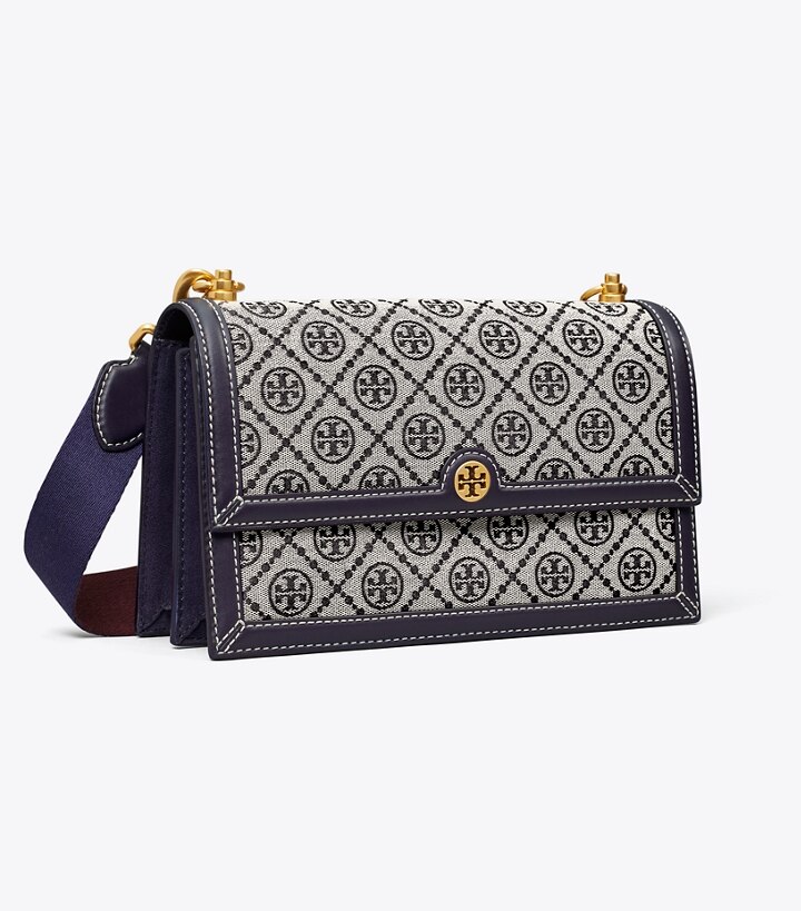 tory burch logo purse