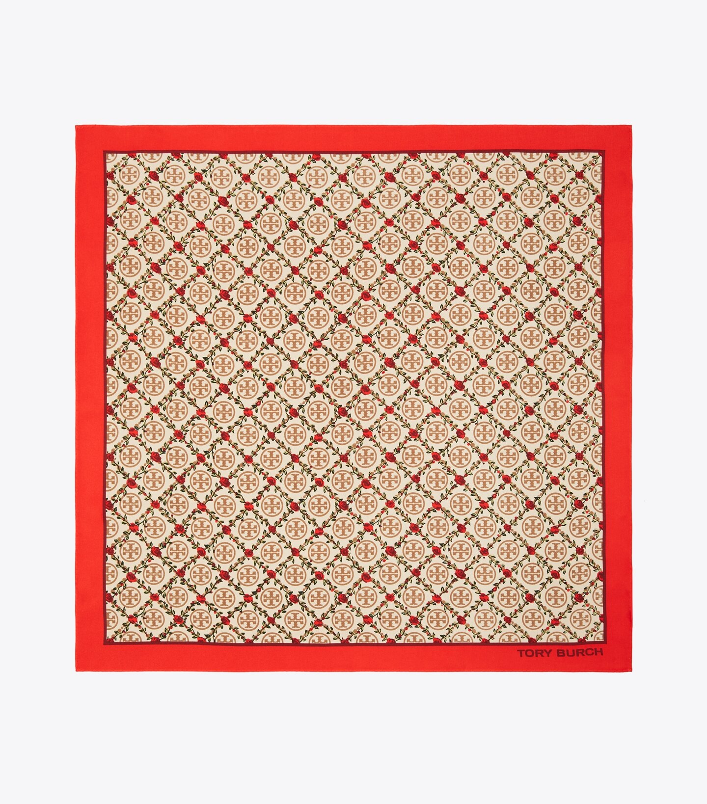 T Monogram Silk Neckerchief
