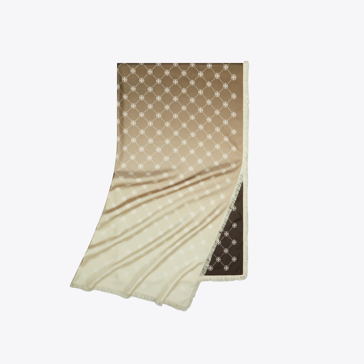 マフラー・ストール Tory Burch 167410.T Scarves T Monogram Silk Oblong Scarf: Women's Accessories | Scarves