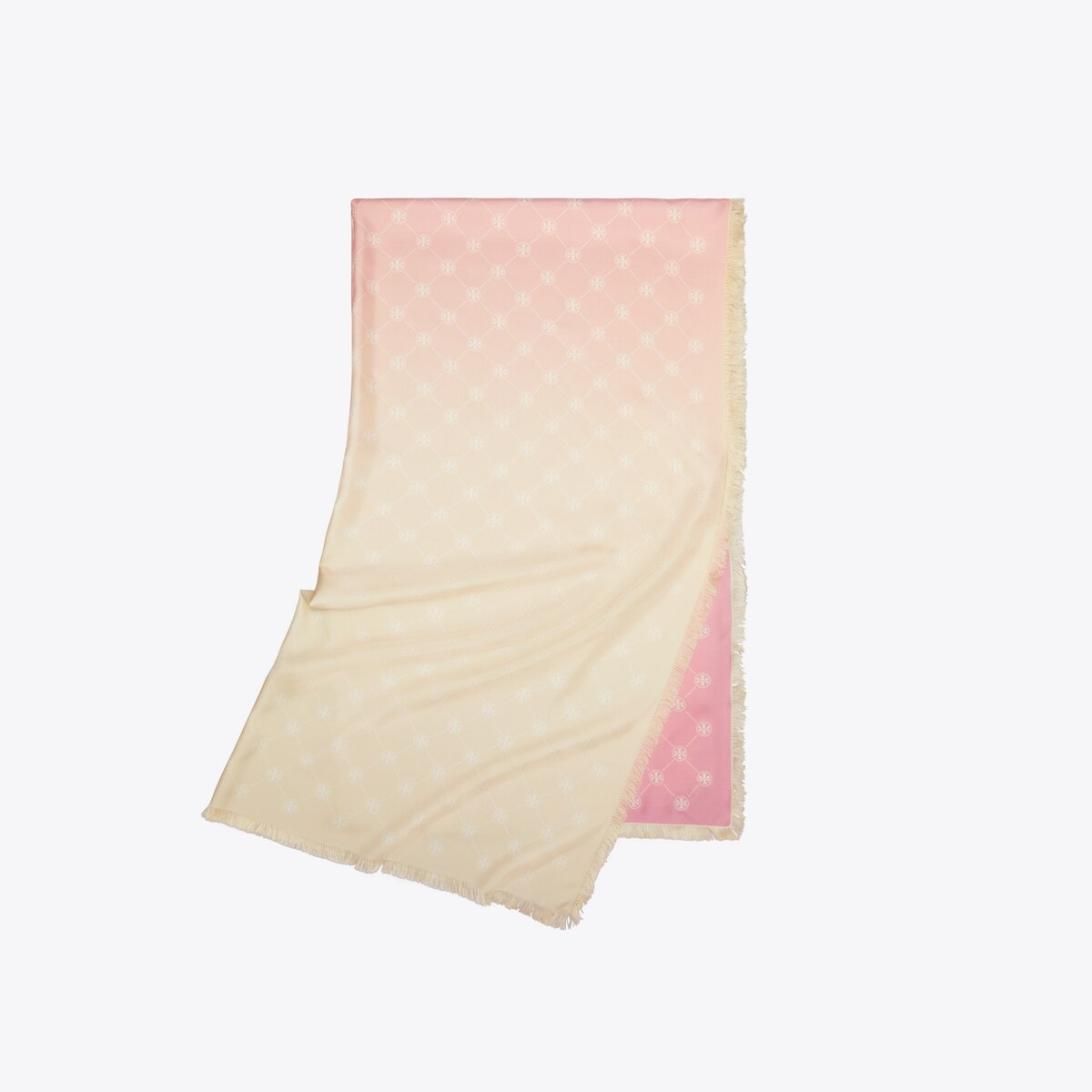 T Monogram Silk Oblong Scarf: Women's Designer Scarves